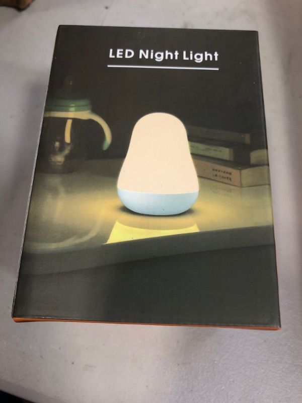 Photo 2 of Luposwiten Night Light for Kids with Touch Sensor Control and Color Changing Mode | Night Lights for Kids Room with 1 Hour Timer Up to 80H, White
