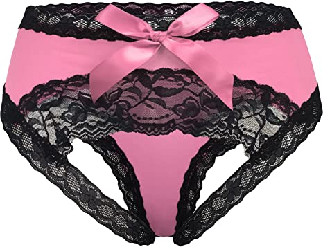 Photo 1 of Adove Women Sexy Lace Panties Bowknot Briefs Midnight Lingerie Hipster Underwear
2XL