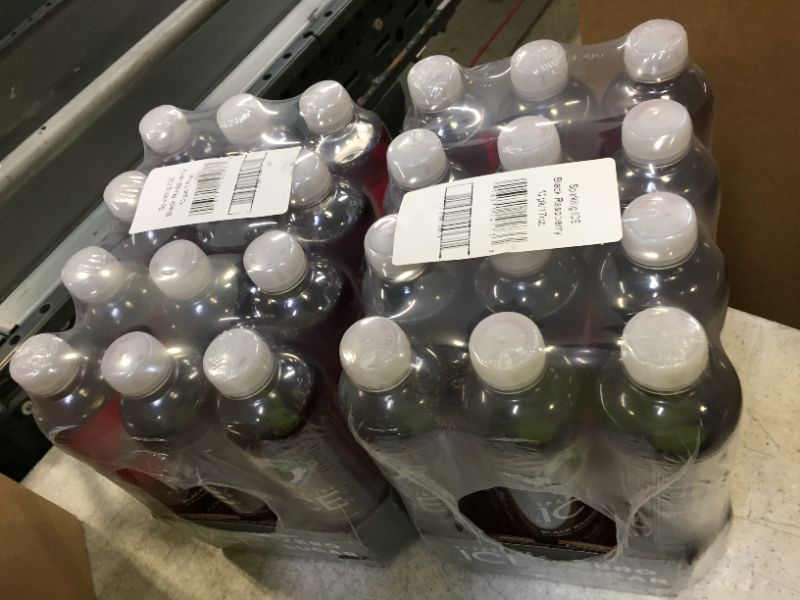 Photo 4 of 2 PACK Sparkling ICE, Black Raspberry Sparkling Water, Zero Sugar Flavored Water, with Vitamins and Antioxidants, Low Calorie Beverage, 17 fl oz Bottles (Pack of 24) - BB 8/08/22