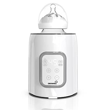 Photo 1 of Bottle Warmer, GROWNSY 6-in-1 Fast Baby Food Heater&Defrost BPA-Free Warmer with Timer LCD Display Accurate Temperature Control for Breastmilk or Formula
