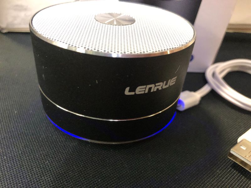 Photo 3 of LENRUE Portable Wireless Bluetooth Speaker with Built-in-Mic