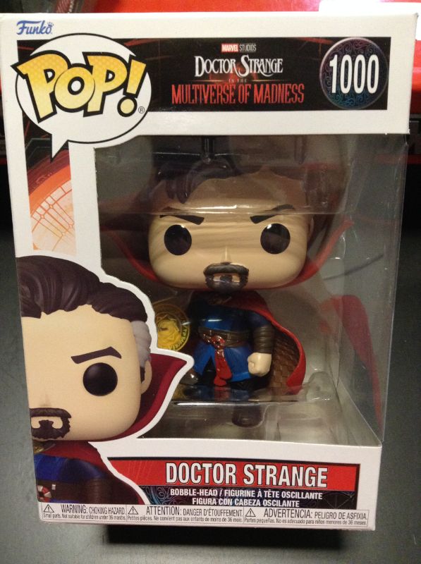 Photo 2 of Funko Marvel Multiverse Of Madness POP Doctor Strange Figure--Factory seaaled