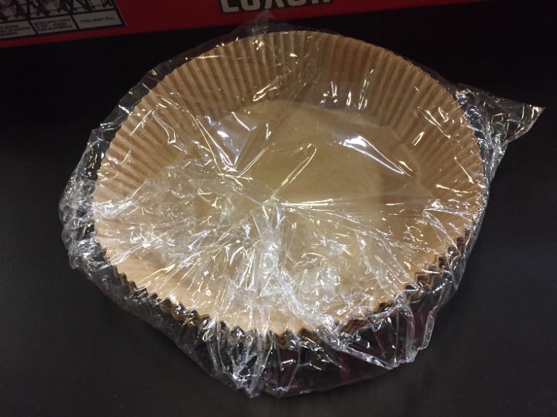 Photo 1 of Air Fryer Disposable Paper Liner, 50PCS Non-Stick Air Fryer Parchment Liners