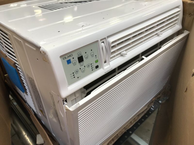 Photo 6 of OLMO 18000 BTU Window Air Conditioner 11.8 CEER 208-230V with Remote Controller and Window Frame
