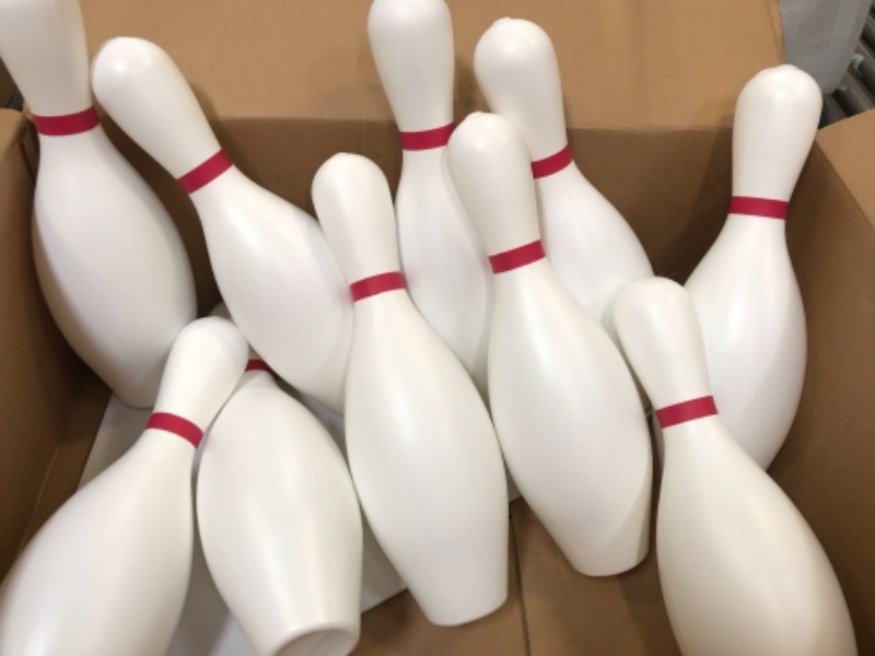 Photo 1 of 10 BOWLING PINS. 14INCH