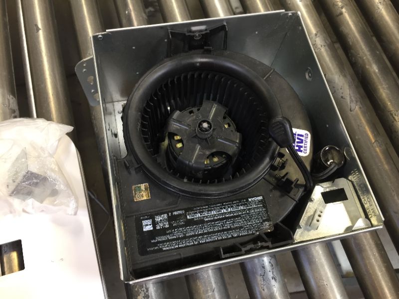 Photo 6 of Broan-NuTone AE110LK Flex Bathroom Exhaust Ventilation Fan with LED Light, Energy Star Certified, 110 CFM, 1.0 Sones, White
