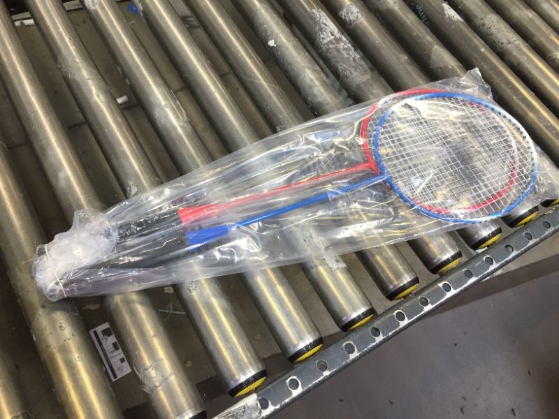 Photo 2 of Franklin Sports 2-Player Replacement Racquet Set, Red/Blue