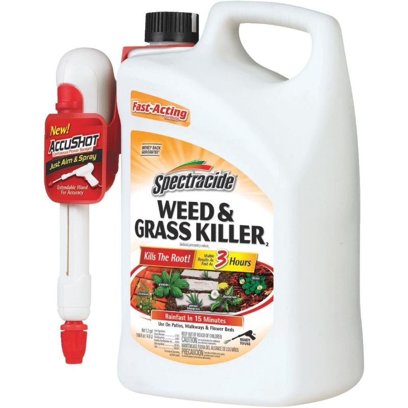 Photo 1 of Spectracide Weed and Grass Killer 1.3 gal. Accushot Sprayer