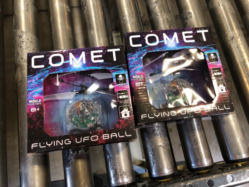 Photo 2 of Comet IR UFO Ball Helicopter 2pcs 

