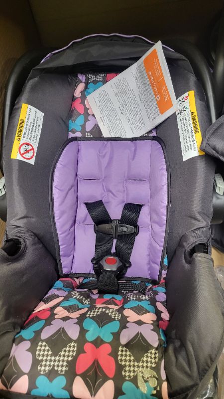 Photo 4 of Baby Trend EZ Ride 35 Travel System, Sophia Purple