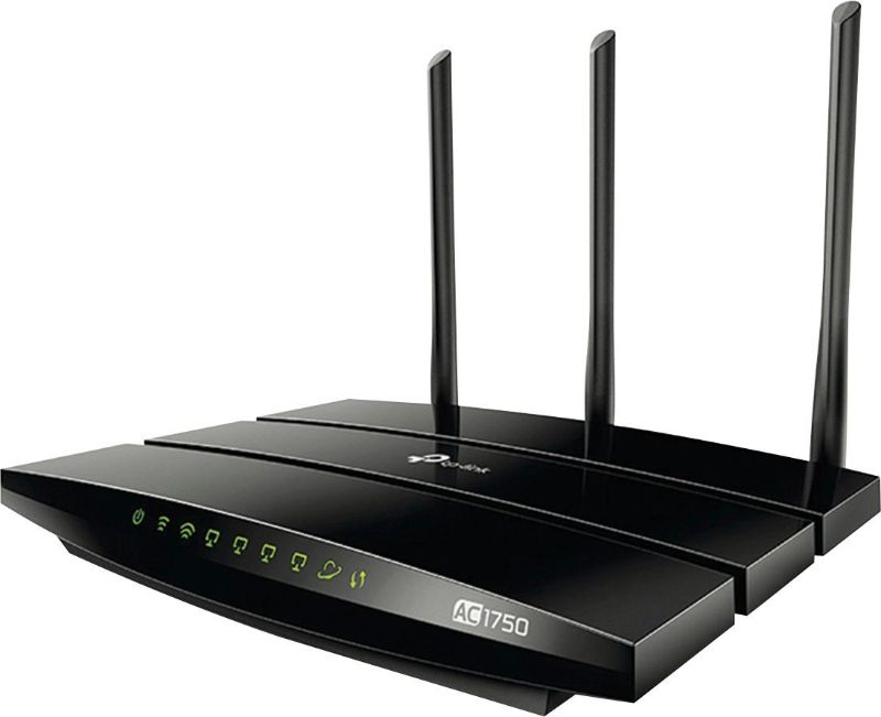 Photo 1 of TP-Link - Archer AC1750 Dual-Band Wi-Fi 5 Router - Black
