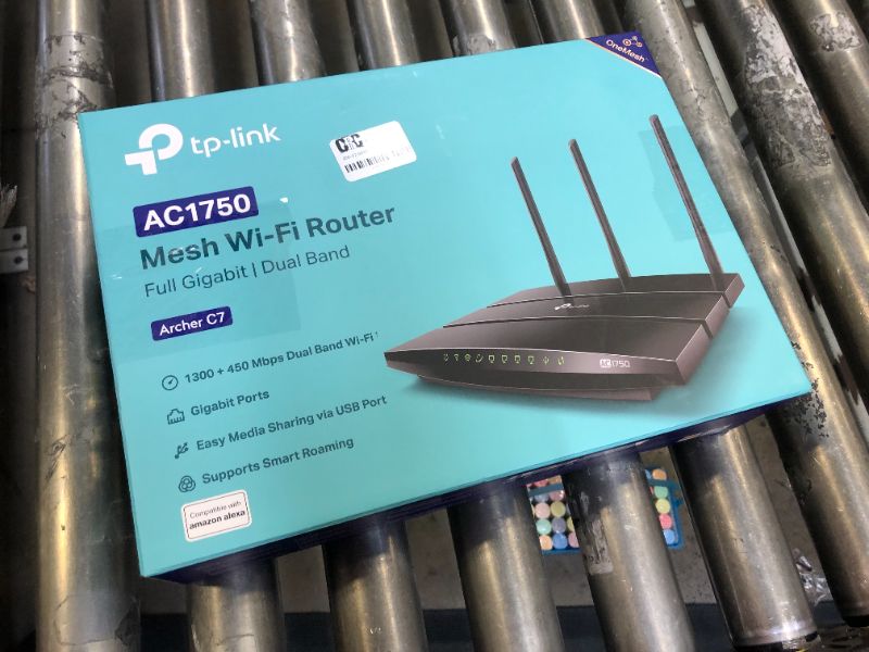 Photo 5 of TP-Link - Archer AC1750 Dual-Band Wi-Fi 5 Router - Black
