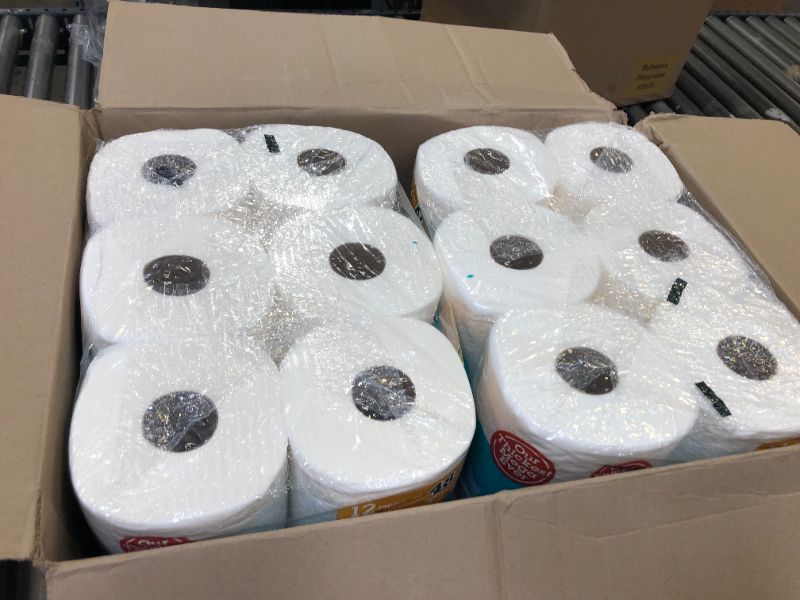 Photo 2 of Angel Soft® Toilet Paper with Fresh Linen Scent, 48 Mega Rolls = 192 Regular Rolls, 2-Ply Bath Tissue
