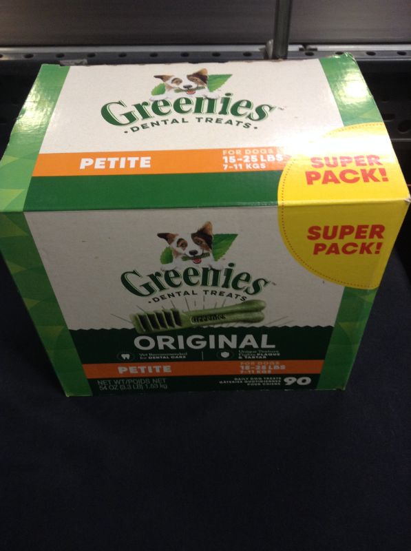 Photo 2 of Greenies Original Petite Dog Dental Treats exp aug 12 2023