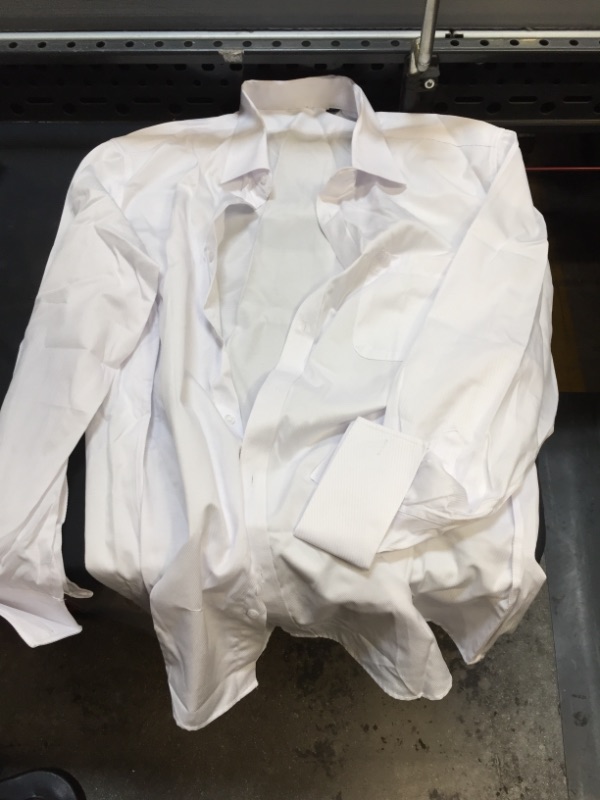 Photo 2 of Alimens and Gentle French Cuff Regular Fit Dress Shirts SIZE 18.5 