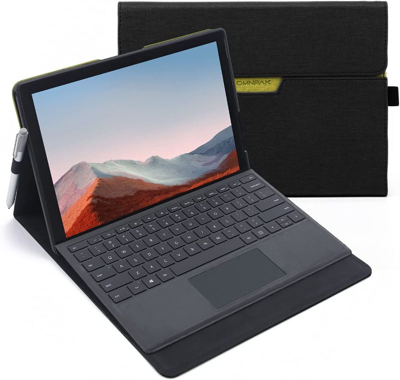 Photo 1 of Omnpak Microsoft Surface Pro 7 Case,Protective Case for 12.3 Inch Surface Pro 7 Plus, Surface Pro 7, Surface Pro 6, Pro 5, Pro 4 Compatible with Type Cover Keyboard(Keyboard not Included)
