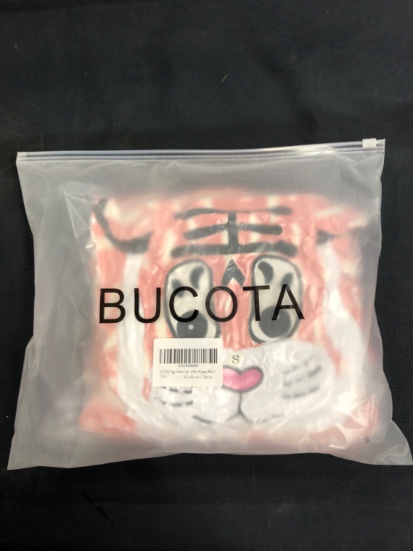 Photo 2 of BUCOTA Tiger Onesie Costume Adult Halloween Women's Novelty OnePiece Pajamas
factory seal
