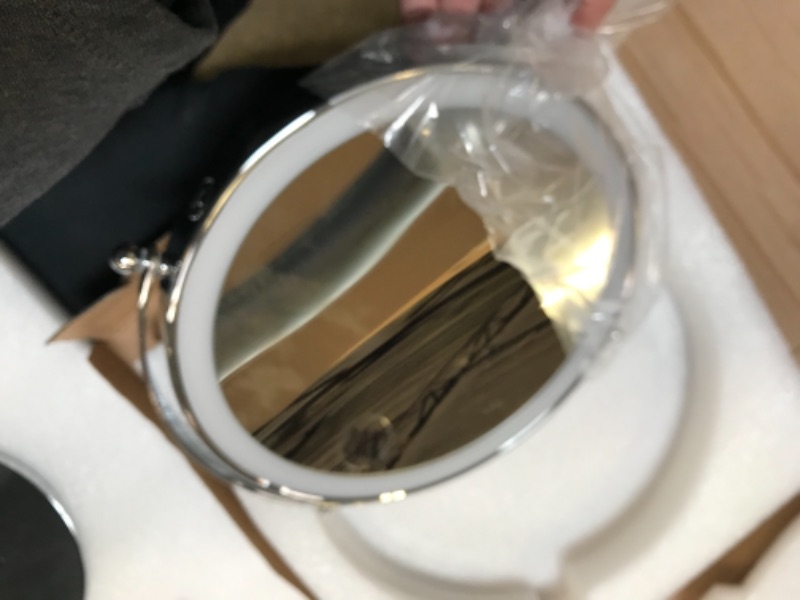 Photo 1 of 8 inch desktop led makeup mirror 