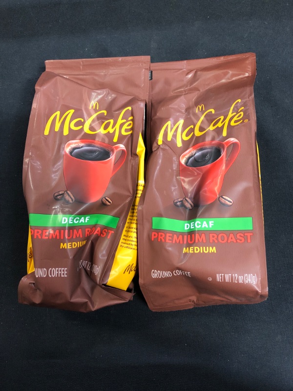 Photo 2 of 2 McCafe Decaf Premium Roast Ground Coffee, Medium Roast, 12 oz Bagged