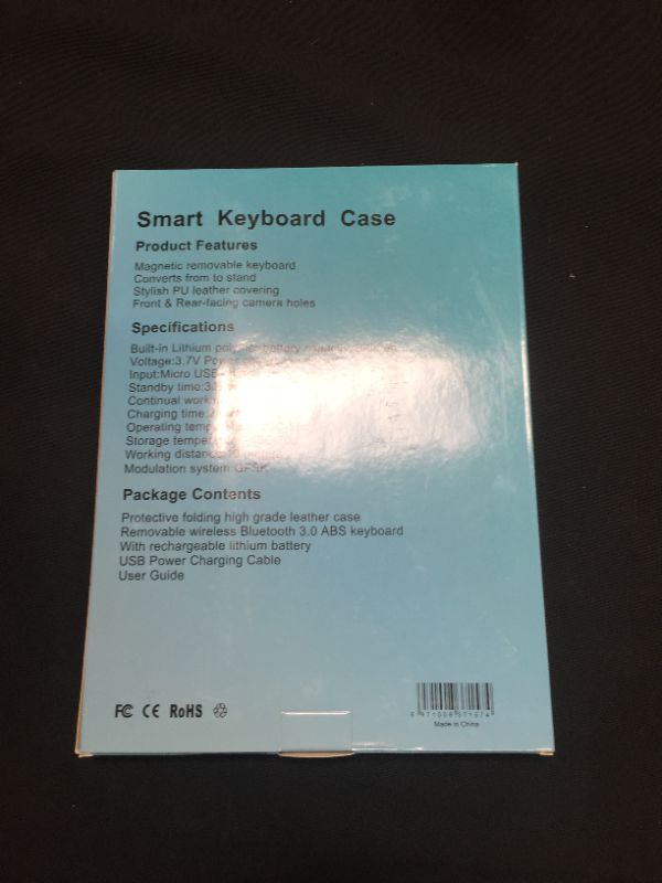 Photo 1 of Case with Teclado iPad 2020/2019 10.2" Black