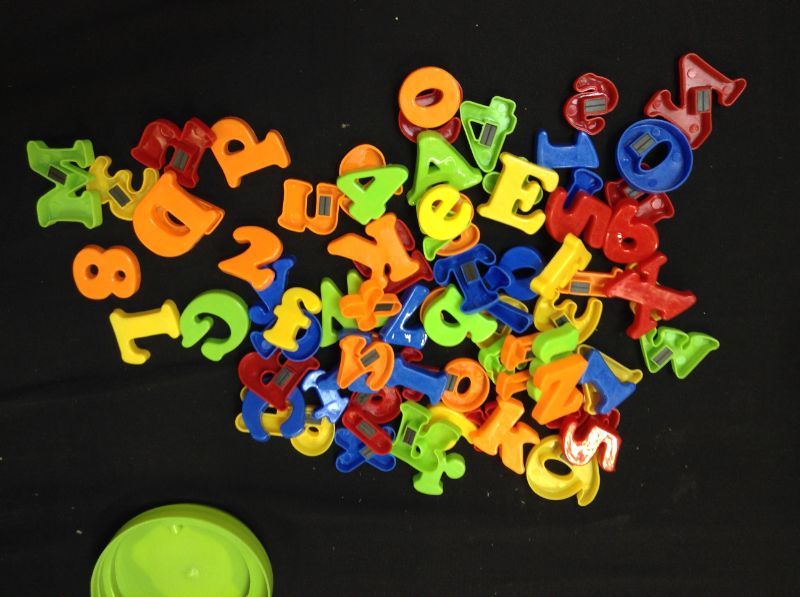 Photo 1 of JCREN MAGNETIC ALPHABET MAGNETS LETTERS AND NUMBERS TOY ABC 123 FRIDGE PLASTIC TOY SET EDUCATIONAL MAGNETIC IN BUCKET PRESCHOOL LEARNING SPELLING COUNTING UPPERCASE LOWERCASE MATH SYMBOLS FOR TODDLER