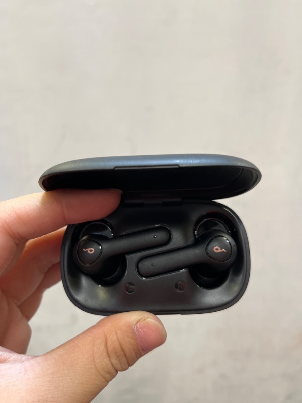 Photo 2 of Anker Soundcore Life P2 True Wireless Earbuds, Clear Sound, USB C, 40H Playtime, IPX7 Waterproof, Wireless Earphones for Work, Home Office