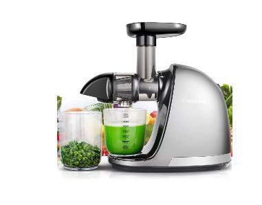 Photo 1 of AMZCHEF Masticating Slow Juicer with Quiet Motor, Juicer Machine with Reverse Mode, for Fruits&Vegetables, Good Quaity,Gray
