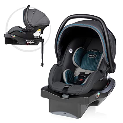 Photo 1 of Evenflo LiteMax 35 Infant Car Seat, Lightweight, Extended Use, Belt Lock-Off, Ergonomic Handle

