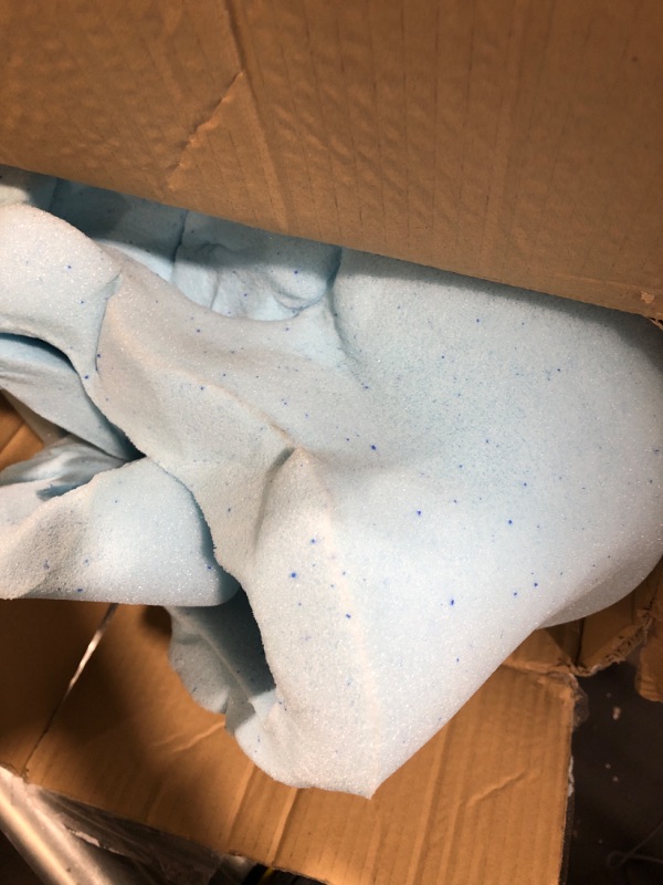 Photo 1 of Linenspa 2 Inch Memory Foam Mattress Topper, Gel Infused King Mattress Topper, CertiPUR-US Certified King 2 Inch Topper Only