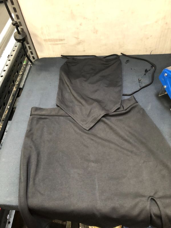 Photo 1 of 2 piece top and skirt  set ( black ) ( size: medium)  ) 