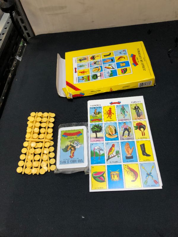 Photo 2 of Don Clemente Authentic Loteria Card Game Gift Box Set