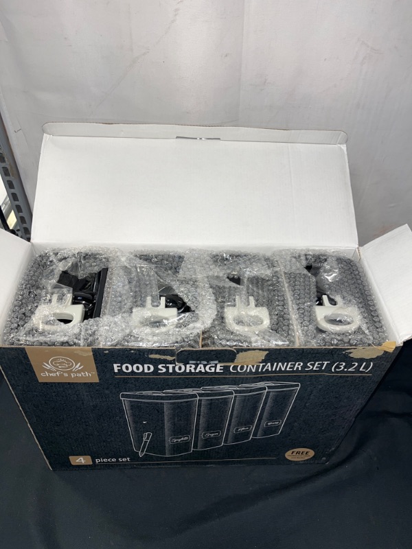 Photo 1 of Airtight Extra Large Food Storage Containers - Set of 4