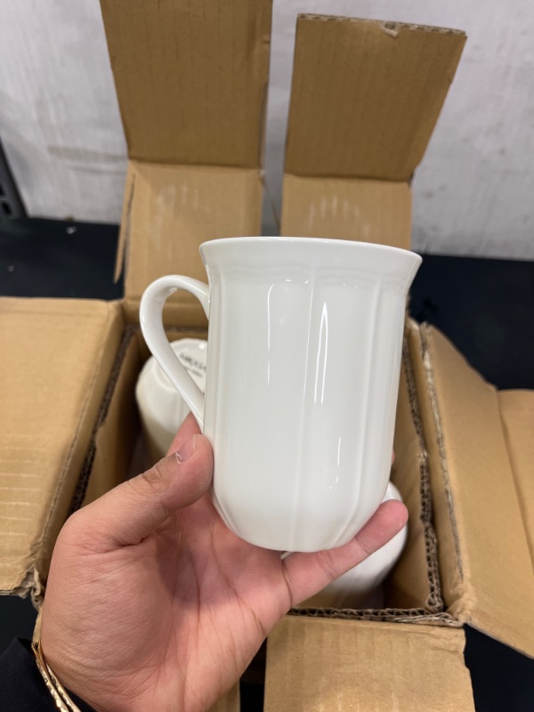 Photo 1 of BTaT- White Coffee Mugs 4PCS