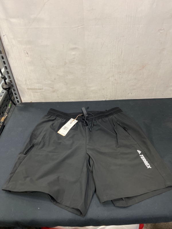 Photo 1 of ADIDAS MED BLACK ACTIVE SHORTS