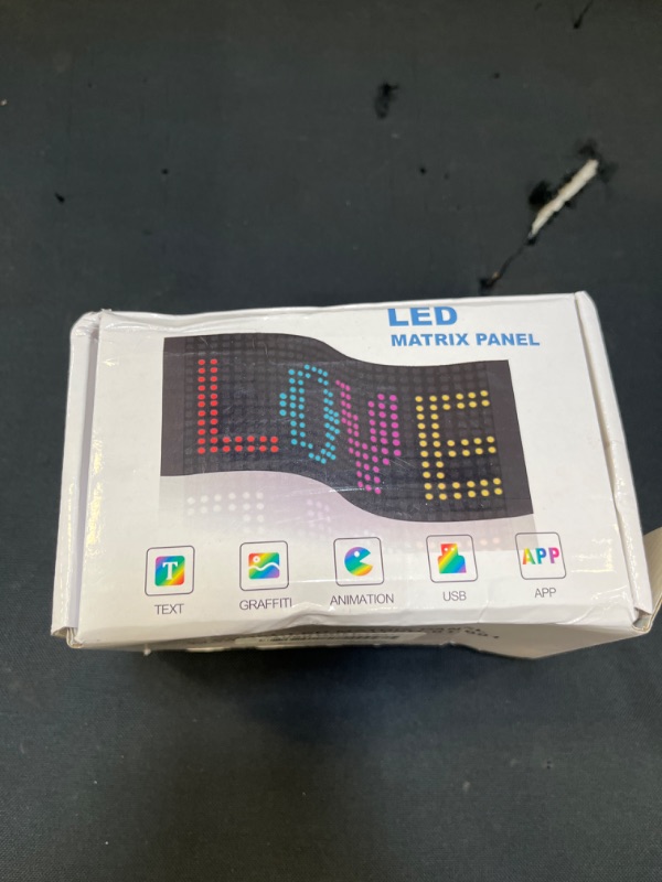 Photo 1 of KJOY led matrix panel small