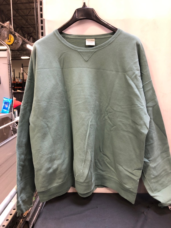 Photo 2 of Hanes Men's Comfortwash Garment Dyed Sweatshirt ( size: 2xlarge ) 