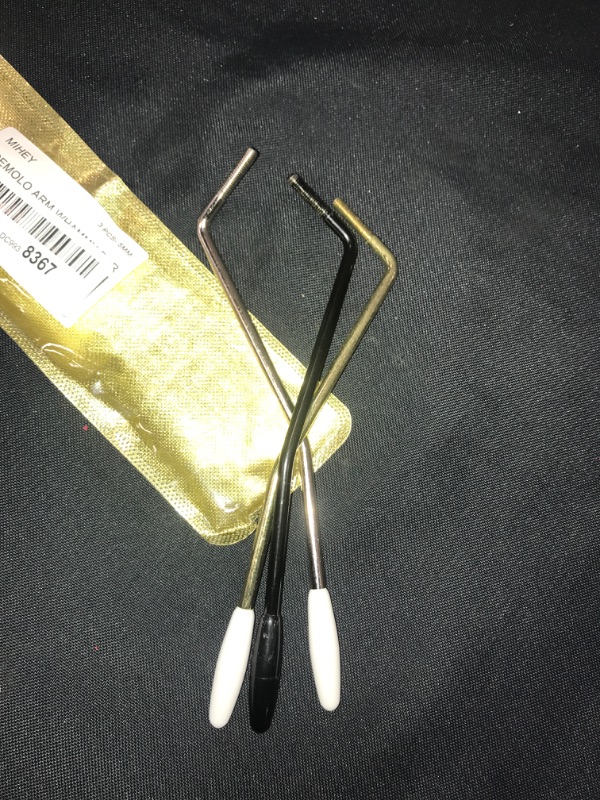 Photo 1 of 3 Packs 5mm Thread Tremolo Arm Whammy Bar for Stratocaster Electric Guitar Tremolo System