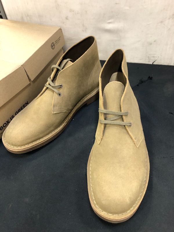 Photo 3 of Clarks Men's Bushacre 2 Chukka Boot, TAUPE DISTRESSED SUEDE, 11.5 W