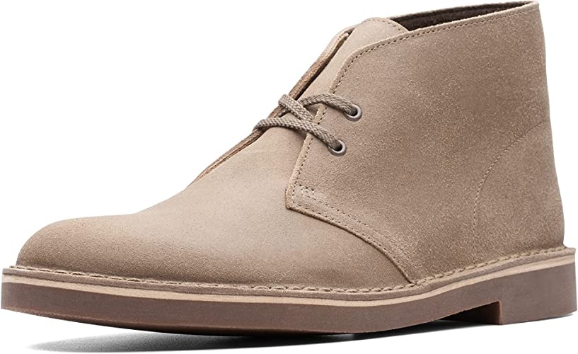 Photo 1 of Clarks Men's Bushacre 2 Chukka Boot, TAUPE DISTRESSED SUEDE, 11.5 W