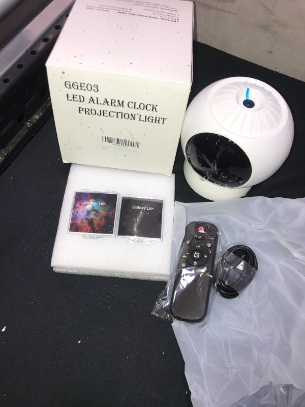 Photo 1 of LED Star Projector Large Projection Area for Kids Bedroom, Planetarium Projector with Timer Alarm Clock and White Noise, Sky Lamp and Sleep Sounds Machine for Home Decoration, Night Light Ambiance