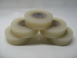 Photo 1 of 5 rolls of Clear Poly Sock Tape Pro Quality 24mm X25m