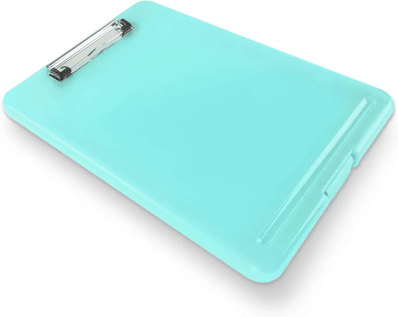 Photo 1 of Plastic Coaches Clipboard with Open Foldable Storage(9.5" x 13.5") for College, Hospital, Office 