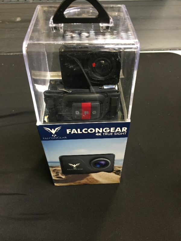 Photo 2 of FalconGear Action Camera 4k/30fps,14MP, EIS, LCD Touch Display, 40m Waterproof Housing, Remote Control, APP Functionality and Full Accessories (brand new, factory sealed)
