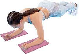Photo 1 of 2 Pcs Yoga Knee Pad Cushion Soft Foam Yoga Knee Mat Support Gym Fitness Exercise 13" x 7"
