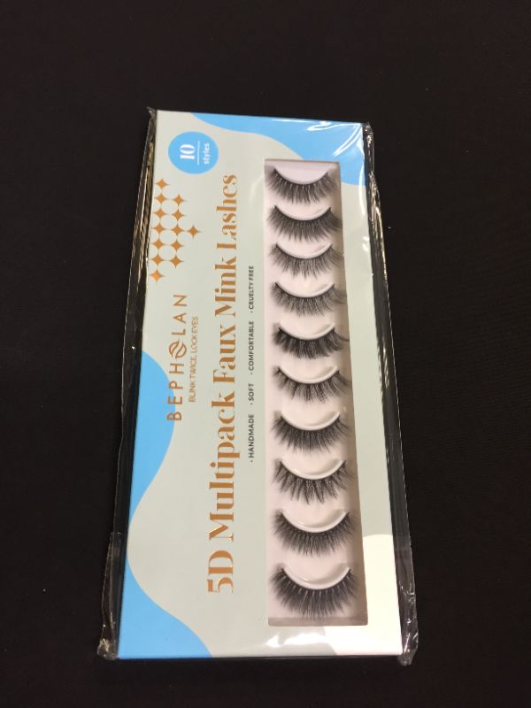 Photo 1 of 5d multipack faux mink lashes 10 styles 