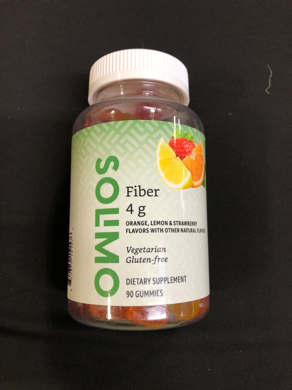 Photo 2 of Amazon Brand - Solimo Fiber 4g - Digestive Health EXP 12/2023