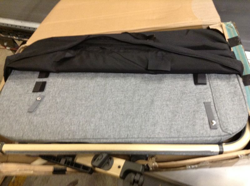 Photo 3 of 3 in 1 Baby Bassinet, Bedside Sleeper, & Playpen, Easy Folding Portable Crib (Grey)- KoolaBaby
