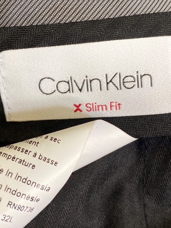Photo 1 of Calvin Klein Men's Slim Fit Suit Separates Blazer. PANTS ONLY. BLAZER SOLD SEPARATELY 