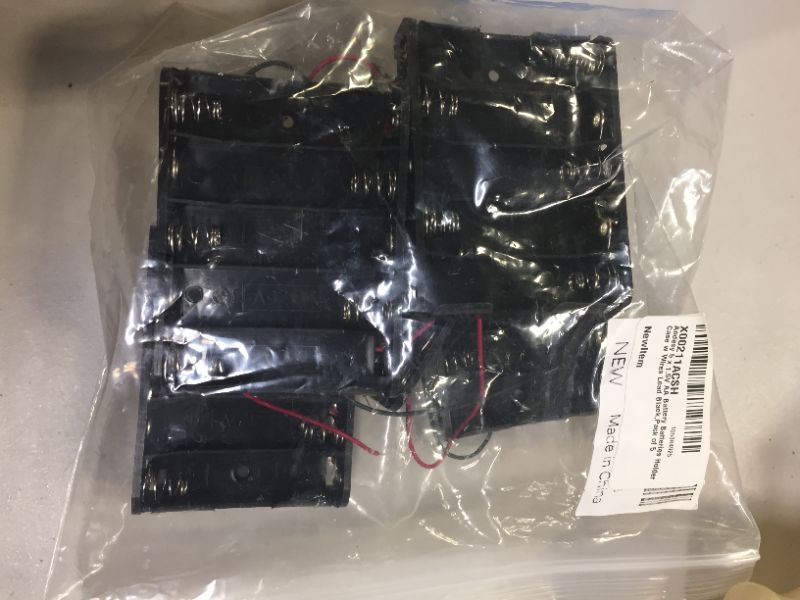 Photo 1 of 4 PACK  AA BATTERY HOLDER 