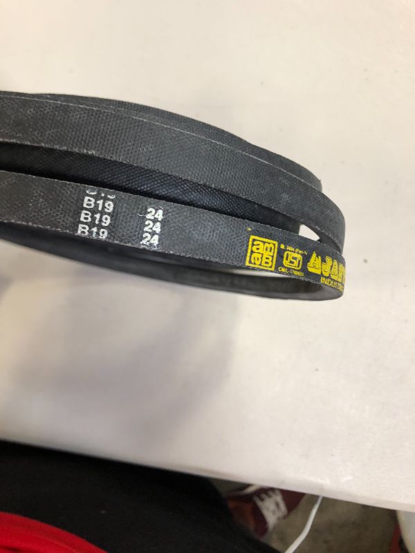 Photo 2 of Ajanta OEM Replacement Belt (1/2 X 109) 754-04045, 954-04045 Compatible w/ MTD RZT-42 and 13AX605G755, Toro LX420, 2006
